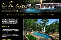 bella lago pools and landscapes website