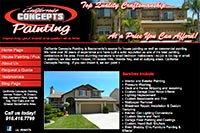 California Concepts Painting website