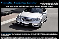 Franklin Collision Center website