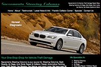 Sacramento Steering Columns website